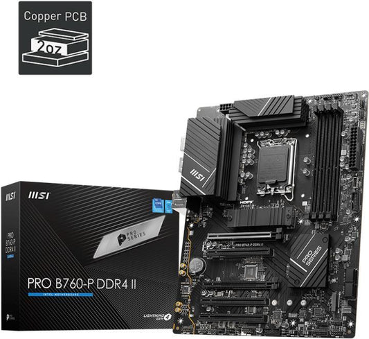 MSI PRO B760-P DDR4 II S1700
