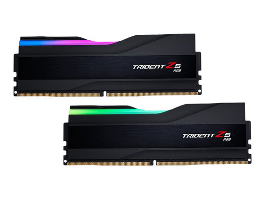 G.Skill Trident Z5 RGB schwarz DIMM Kit 32GB, DDR5-6000, CL36-36-36-96, on-die ECC