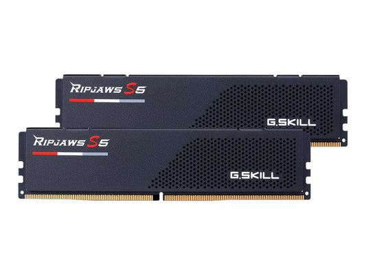 G.Skill Ripjaws S5 schwarz DIMM Kit 32GB, DDR5-6000, CL30-40-40-96, on-die ECC
