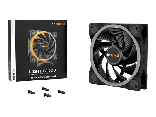 BE QUIET Lüfter be quiet! 120*120*25  Light Wings PWM high-speed
