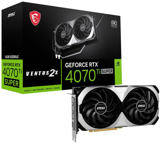MSI GeForce RTX 4070Ti Super VENTUS 2X OC 16GB