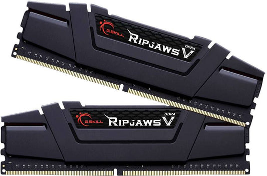 G.Skill RipJaws V schwarz DIMM Kit 16GB, DDR4-3200, CL16-18-18-38