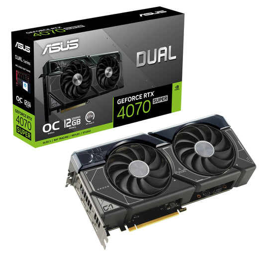 ASUS DUAL GeForce RTX 4070 Super 12GB
